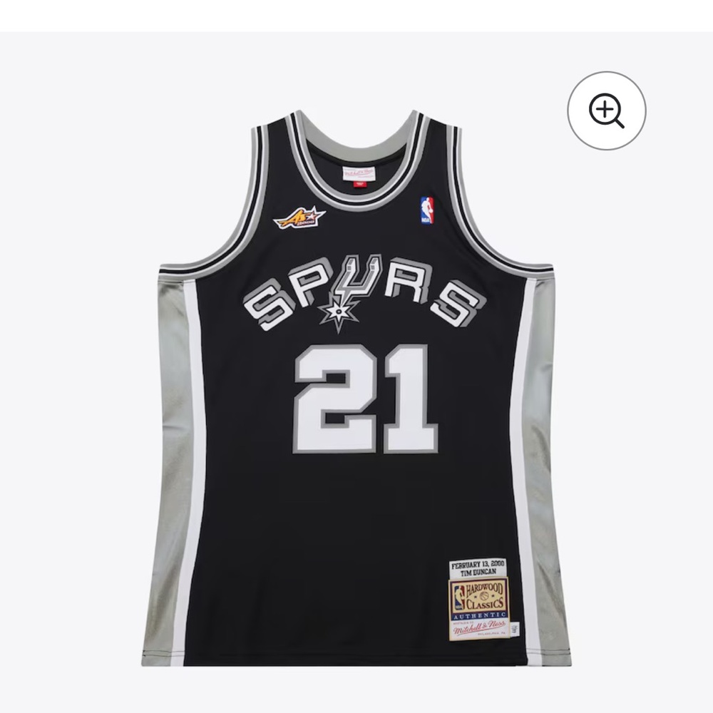 All Star 2000’s Tim Duncan Jersey Straight from Mitchell & Ness